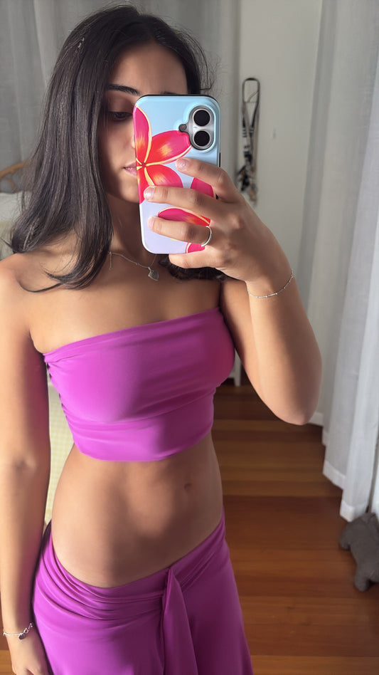 SIENNA BANDEAU TWO WAY - PURPLE