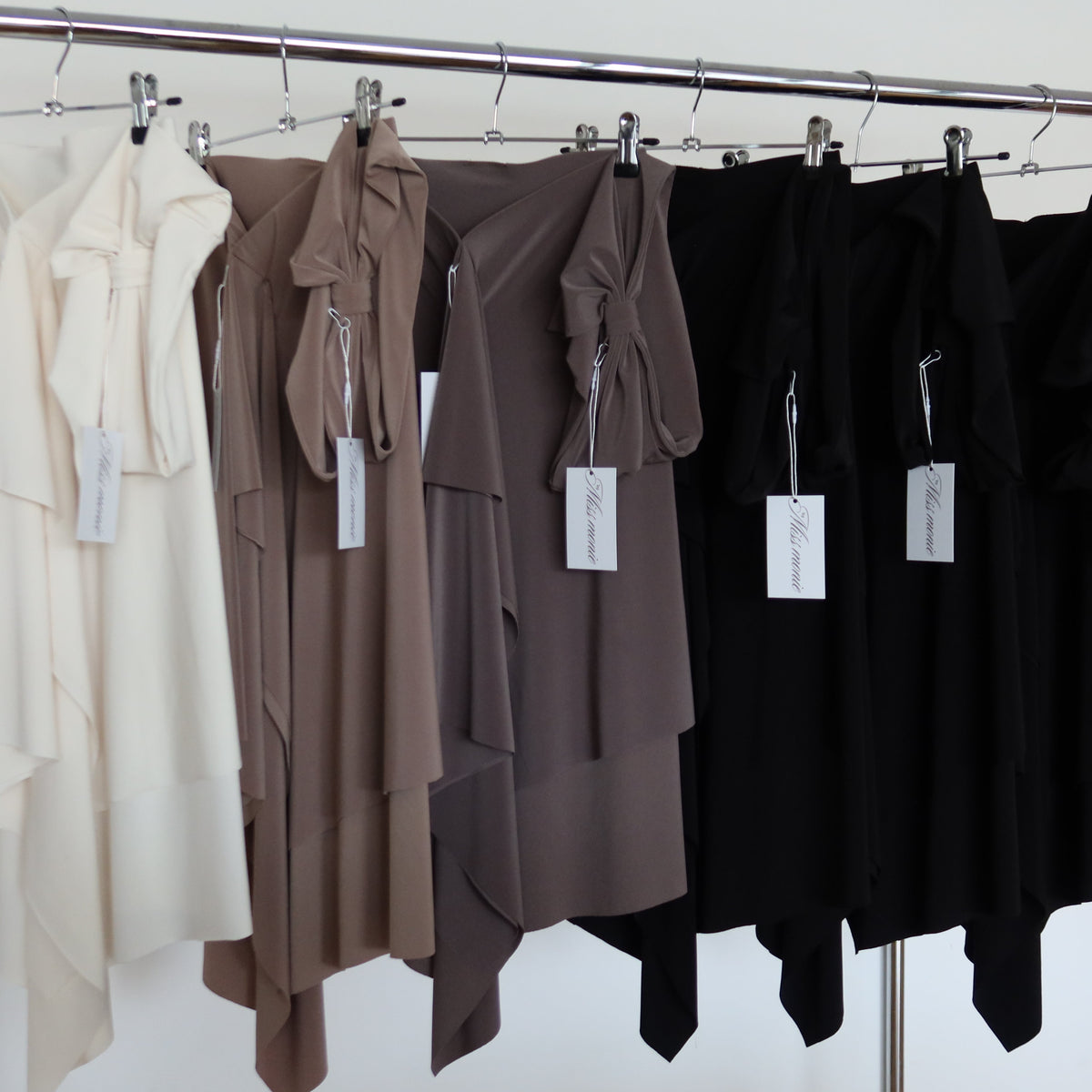MONET MIDI SKIRT - ICED MOCHA