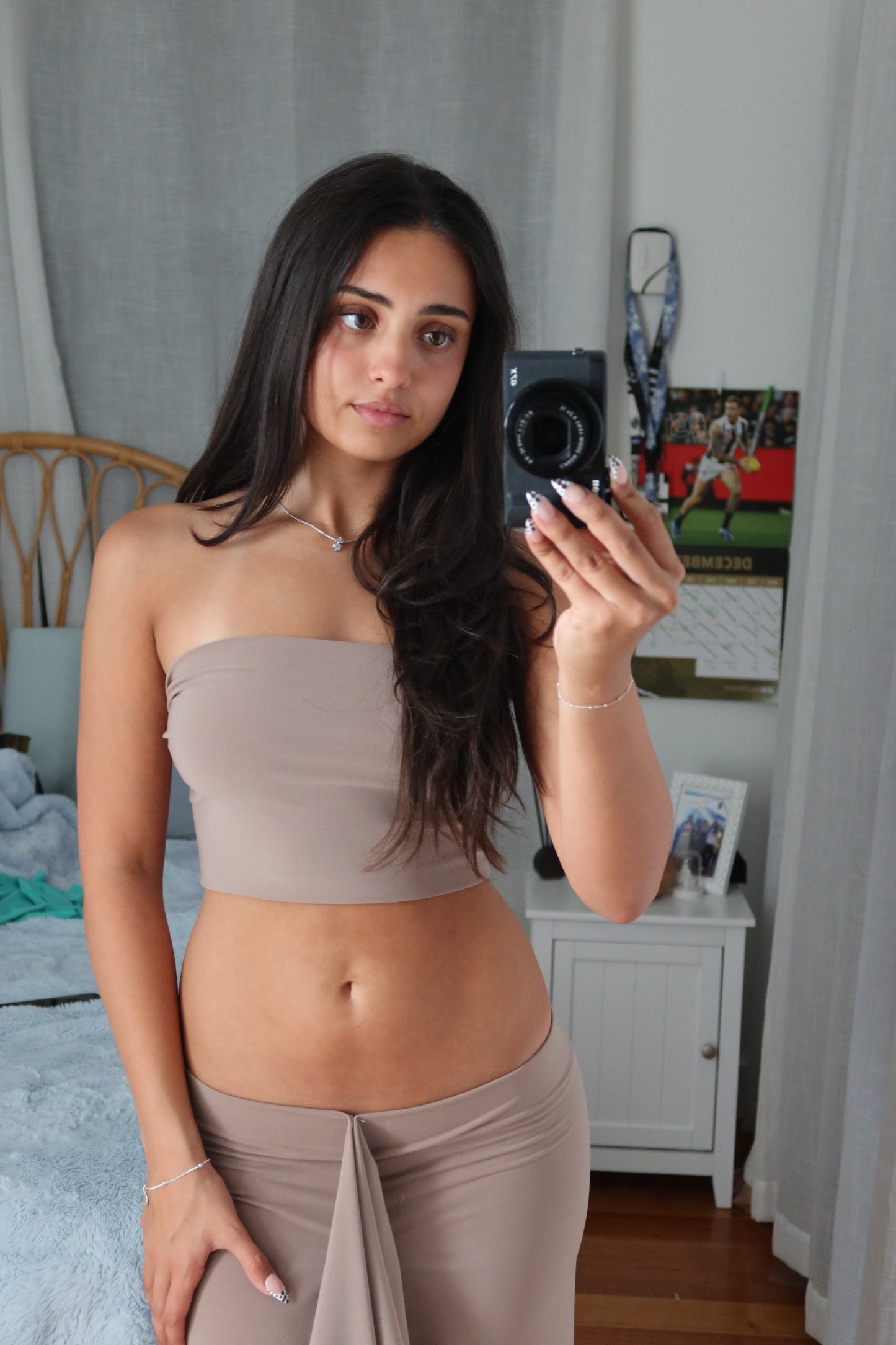 SIENNA BANDEAU TWO WAY - LATTE